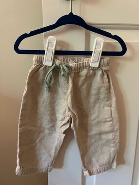 Oso & Me Bowie Pants Neutral Beige Drawstring Pants